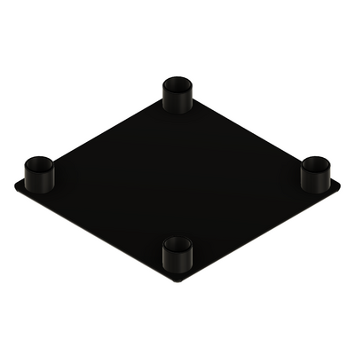 60-030-1 MODULAR SOLUTIONS POLYAMIDE PART<br>END CAP 90MM X 90MM BLACK